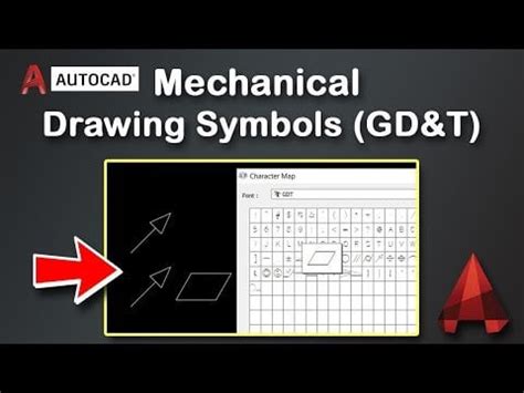 How to Add mechanical drawing symbols in AutoCAD : r/AutoCAD_for_users