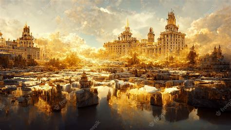 Golden City Wallpapers - Top Free Golden City Backgrounds - WallpaperAccess