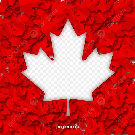 Canadian Maple Leaf White Transparent, Canadian Flag Maple Leaf Element ...