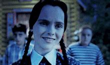 Wednesday Addams Smile GIFs | Tenor