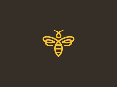 Bee Icon #logo #logo design … | Bee icon, Bee tattoo, Logo bee