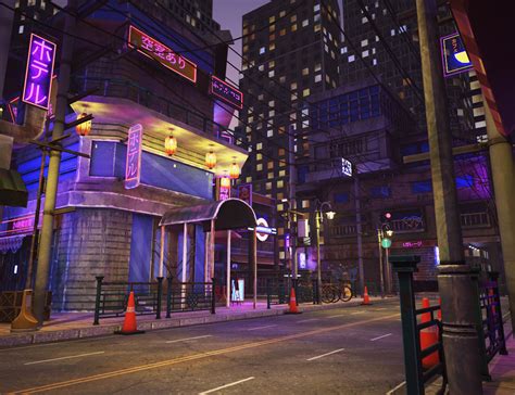 XI Anime City Street | Daz 3D