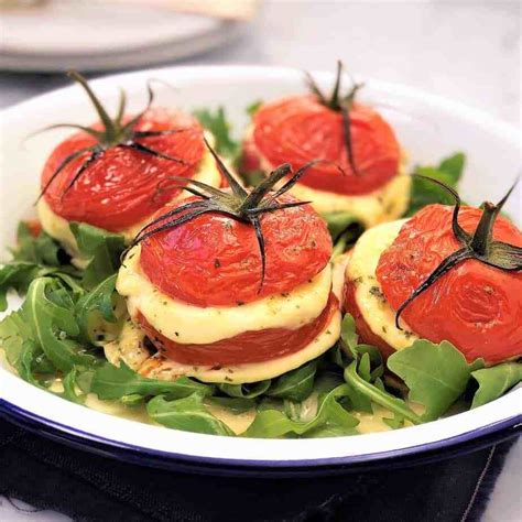 Baked Mozzarella Tomatoes · Chef Not Required...