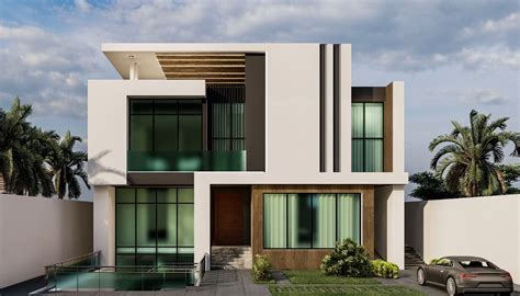 Exterior, Architecture, Render, Revit, Lumion on Behance