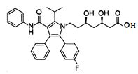 Scheme 1: Chemical structure of atorvastatin and atorvastatin calcium ...