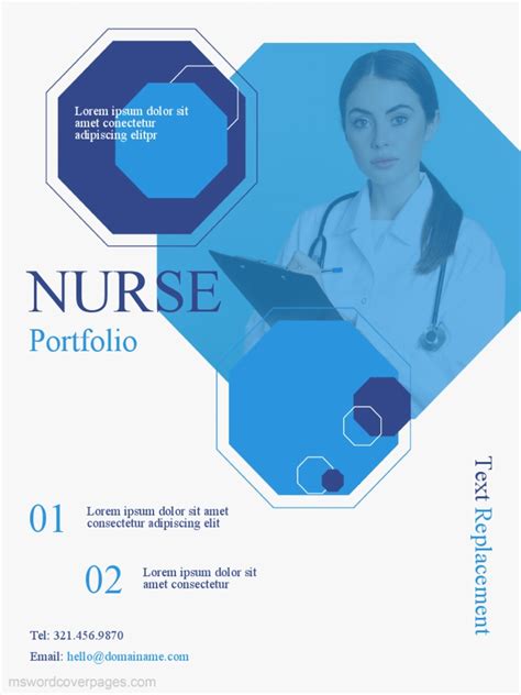 Nurse Portfolio Cover Page 2 | PDF