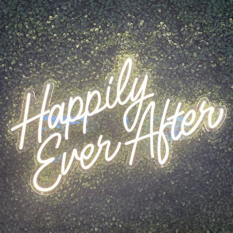 Happily Ever After Neon Sign - Etsy