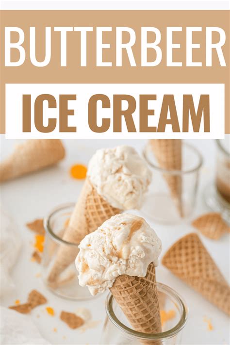 Butterbeer Ice Cream