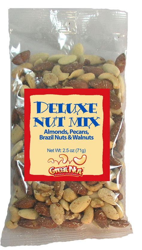 Packaged Nuts, Mixes, Fruit, Seeds, Crackers & Chocolates