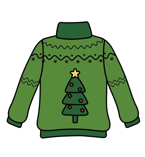 Christmas Sweater Clipart - Clipart.World