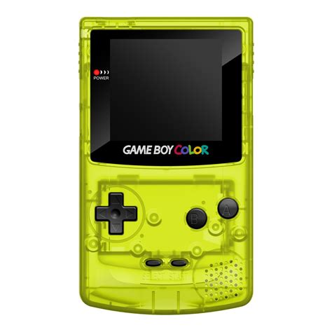 Game Boy Color Console: Prestige Edition (Clear Yellow)