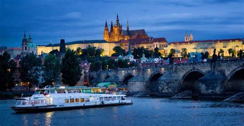 Prague: Vltava River Evening Dinner Cruise | Travel Buddies