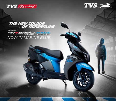 TVS NTORQ Race Edition - Features, Colours, Technical Specifications ...