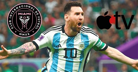 Apple TV+ Celebrates Messi Moving to MLS | CableTV.com