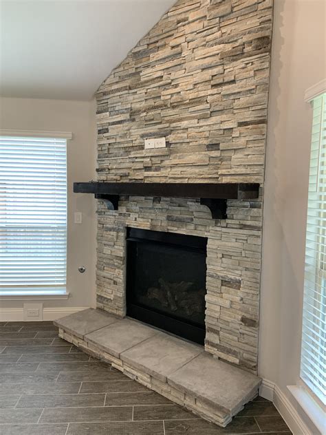 Ledgestone Tile Fireplace – Fireplace Guide by Linda