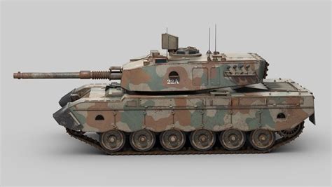 3D Olifant Tank model - TurboSquid 1953060