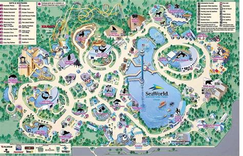 Map Of Seaworld Orlando – Map Of The World