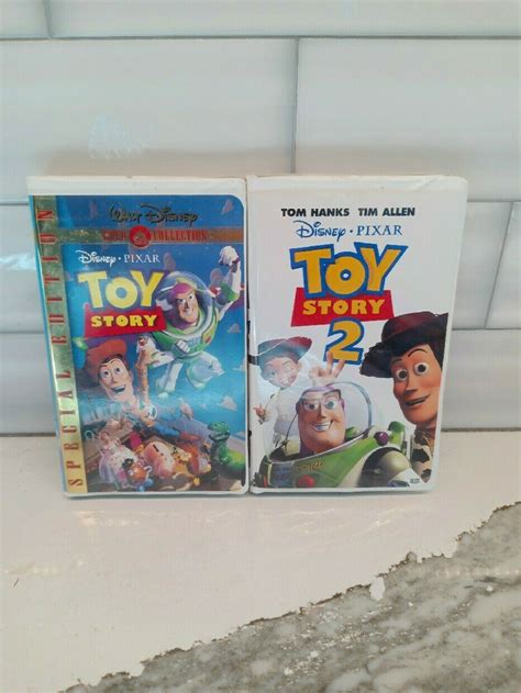 Toy Story And Toy Story 2 VHS