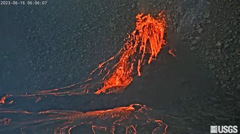 Kīlauea Volcano Eruption Update for Friday, June 16