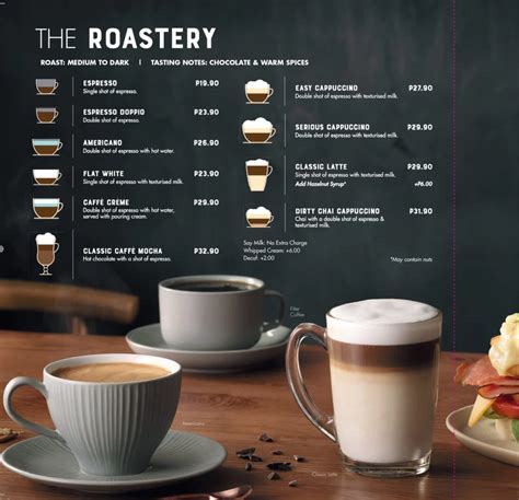 Mugg And Bean Menu With Updated Prices in South Africa 2024 – menu za