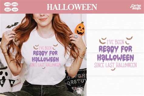 Funny Halloween Shirt SVG | Ready for Halloween SVG