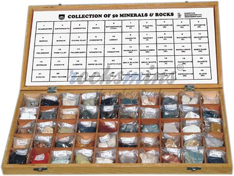 Rocks and Minerals Collection Kit | Rocks and Minerals Sample