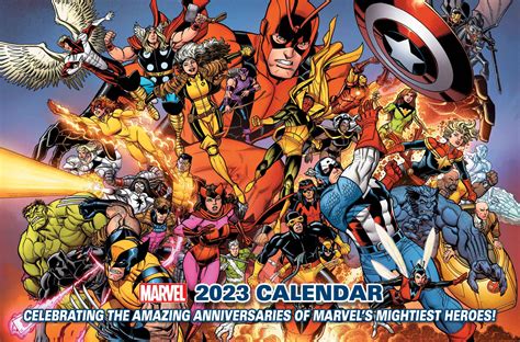 MARVEL 2023 CALENDAR