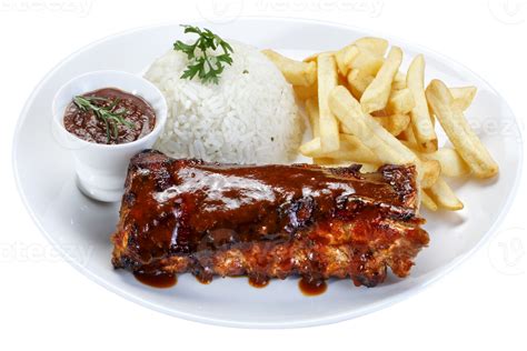 costillas asadas con salsa barbacoa 21216973 PNG