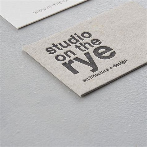 Letterpress Business Cards by Wolf & Ink