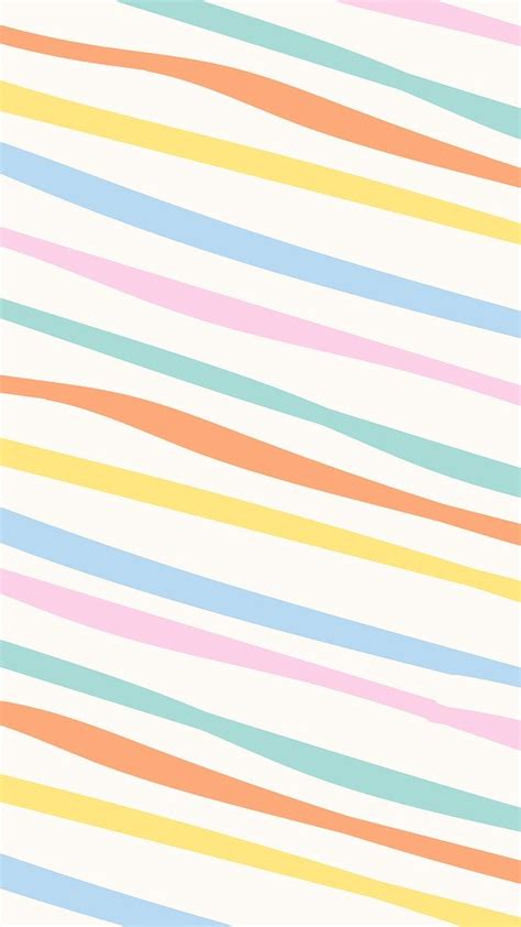 Download free image of Cute background with pastel lines pattern by Aum ...