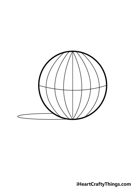 Sphere Drawing - How To Draw A Sphere Step By Step