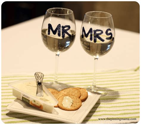 {diy} Personalized Wine Glasses • The Pinning Mama