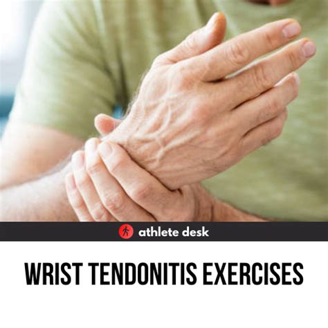 Wrist Tendonitis Exercises That Work Fast | Athlete Desk