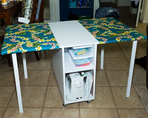 Faça você mesmo | Diy sewing table, Sewing table, Sewing room storage