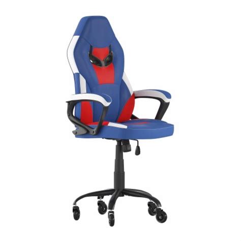 Stone Ergonomic PC Office Computer Chair - Adjustable Red & Blue ...