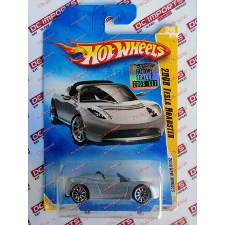 Hot Wheels | Mainlines | 2008 Tesla Roadster Silver 2008 New Models ...