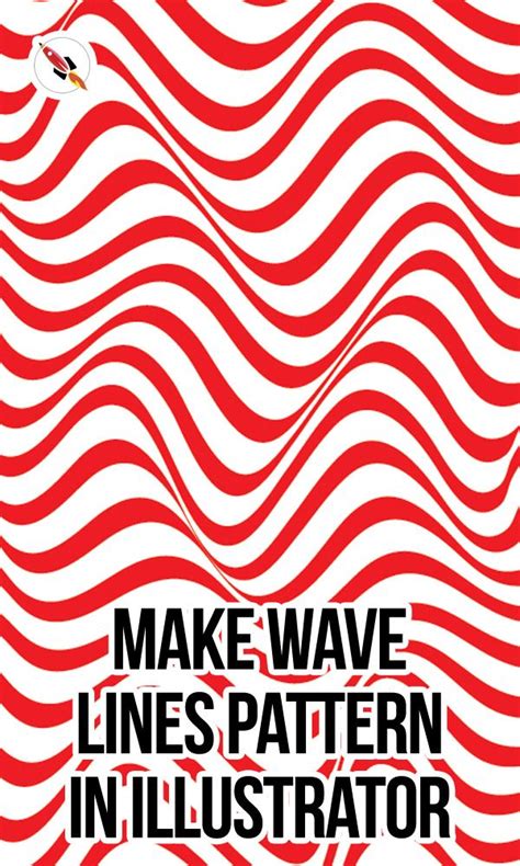 How to create line waves pattern in adobe illustrator | Illustrator ...