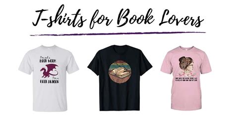 20 T-shirts for Book Lovers - Hooked To Books