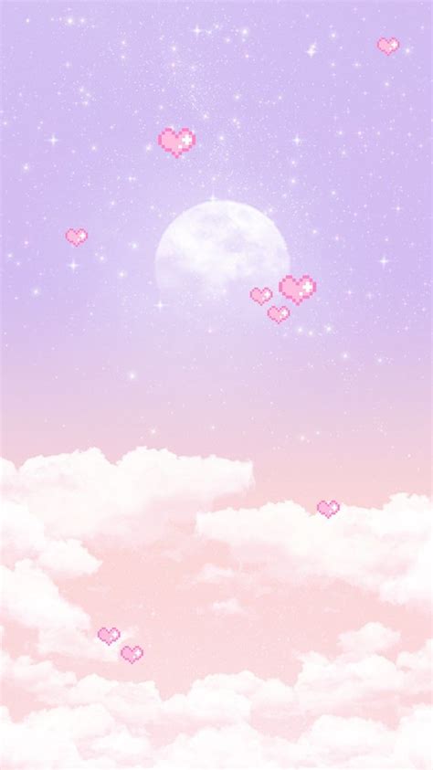 Kawaii Pink Pastel Background - 750x1334 Wallpaper - teahub.io