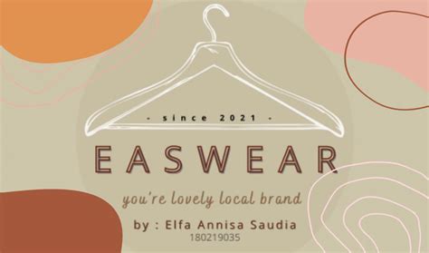 EASWEAR BRAND REPORT by Elfa Annisa saudia - Issuu