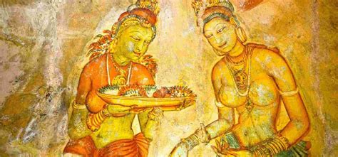 Sigiriya Rock Art | Sigiriya Frescoes Paintings | Sigiri Art Gallery