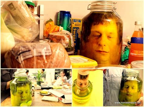 Terrify Your Guests With A Ghoulish Great- The DIY Head In A Jar ...