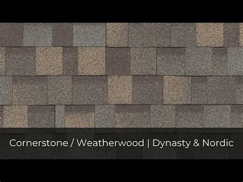 IKO Roof Shingle Colors – Cornerstone/Weatherwood| Performance ...