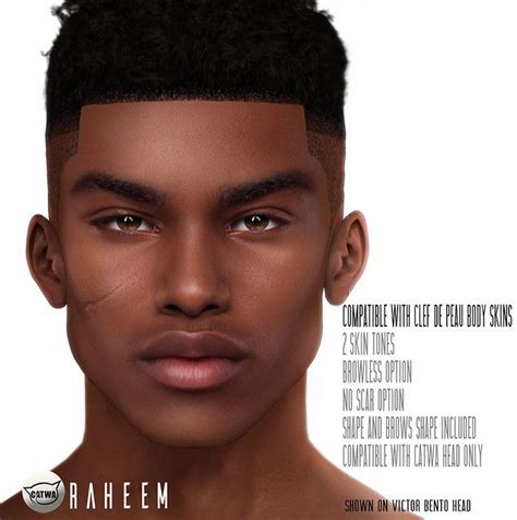 Sims 4 black male skin overlay cc - terrabda