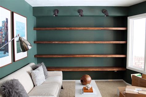 Long Floating Wall Shelves