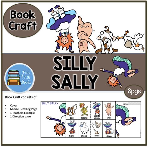 SILLY SALLY BOOK CRAFT ~ Book Units by Lynn