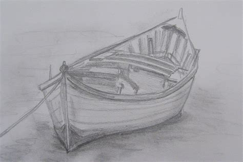 Row Boat Sketch at PaintingValley.com | Explore collection of Row Boat ...