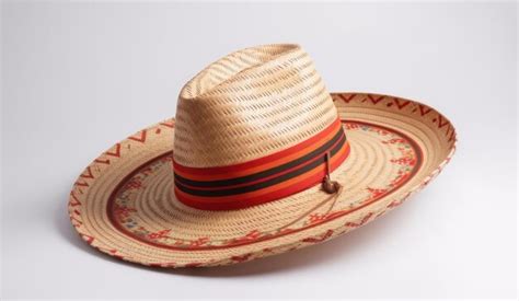 Premium Photo | Sombrero hat festively decorated for the holiday Cinco ...