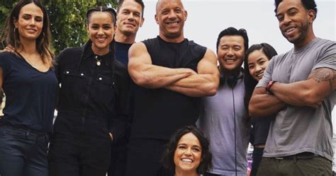 First Fast & Furious 9 Cast Photo Celebrates Michelle Rodriguez's Birthday