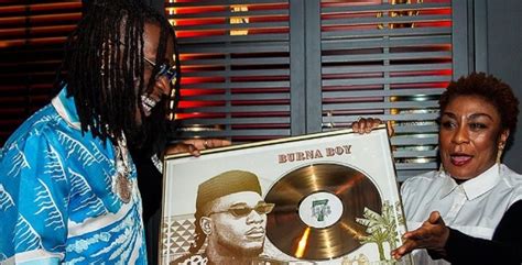 “On the low” by Burna Boy goes gold in France